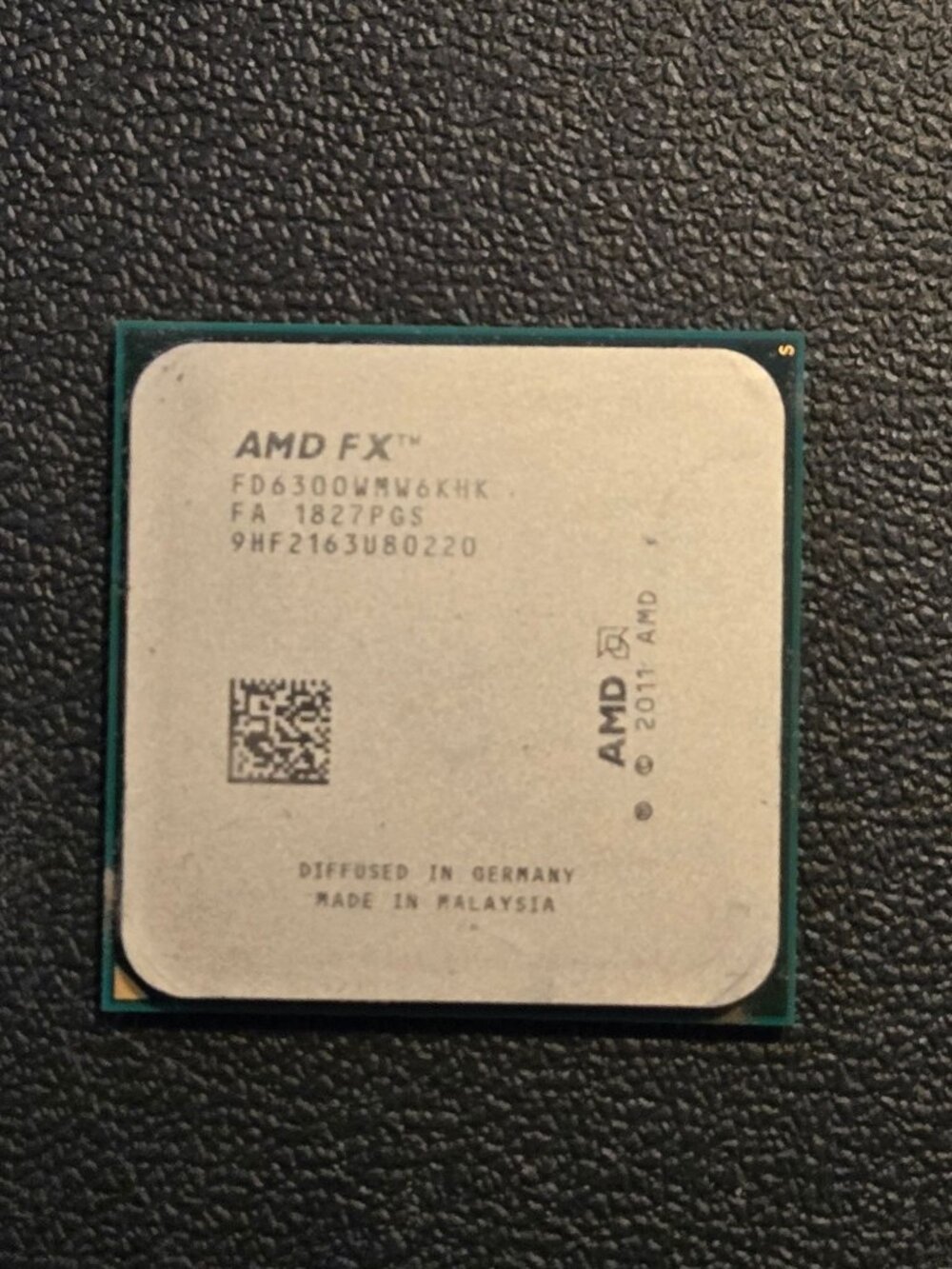 AMD FX-6300 CPU Desktop Processor FD6300 Socket AM3+ Diffused Germany Used